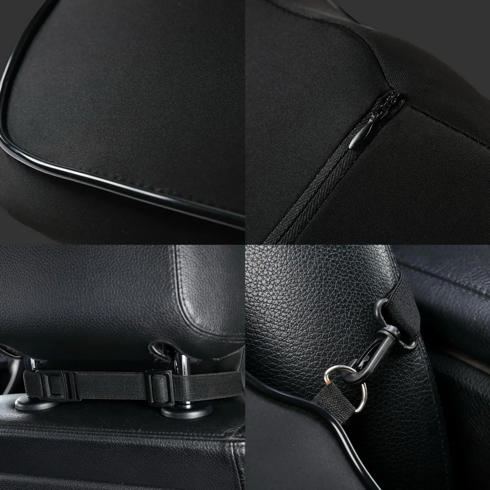 Высококачественная Регулируемая комфортная дышащая поясничная поддержка Универсальный подголовник автомобиля набор подушек для шеи