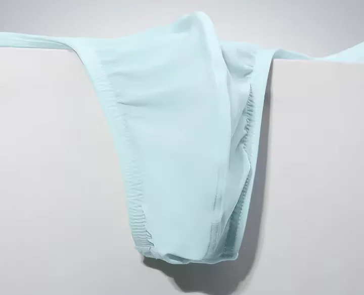 Custom Logo Micro European Plus Size Gay Men's Cotton Bikini Thong and G String Sexy Underwear for Men