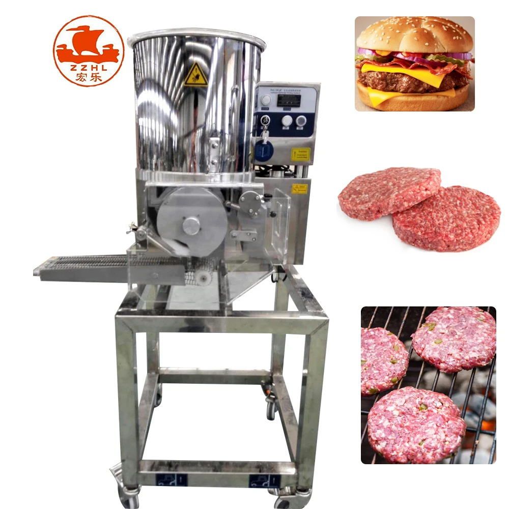 Factory Price Burger Maker Machine Meat Product Making Machines Automatic Hamburger Patty Maker Burger Meat Forming Machine