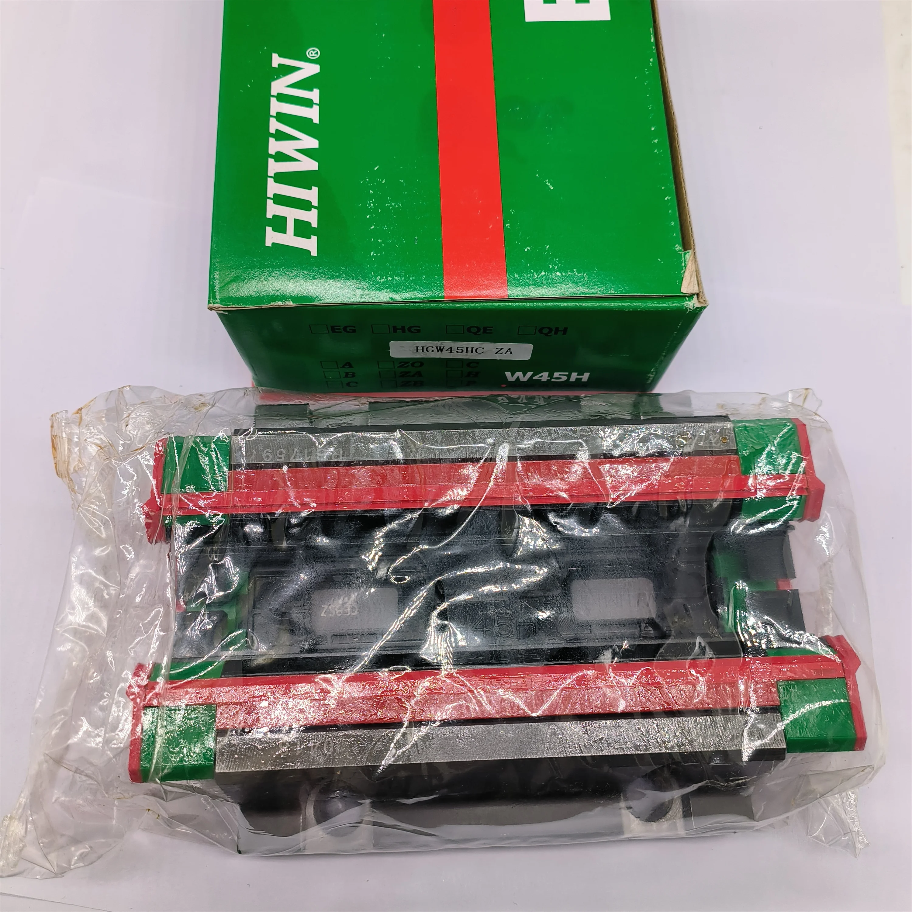 Hiwin Linear Guide Bearing Linear Guide Rail Linear Guide Block HGW45HC ...