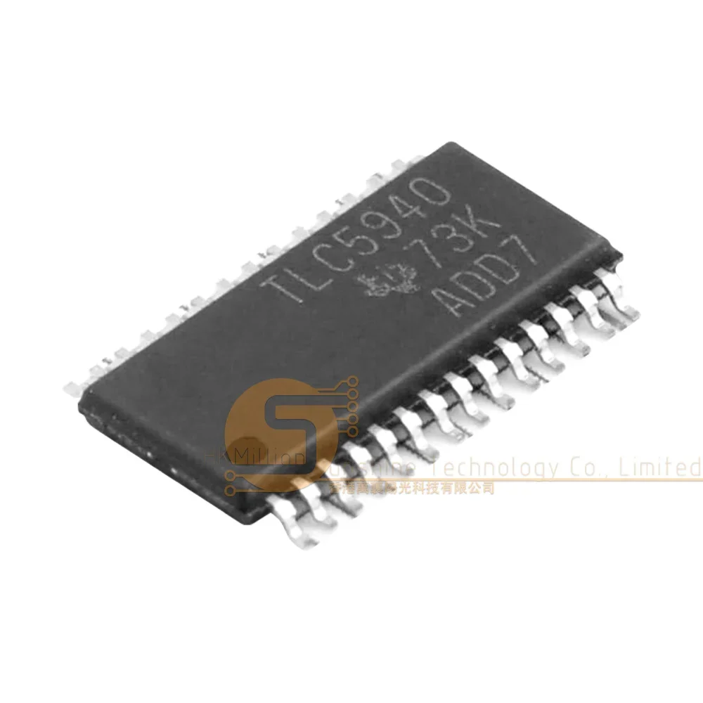 HTSSOP-28 LED Driver IC TLC5940PWPR TLC5940PWP TLC5940 for LED Matrix Display Control