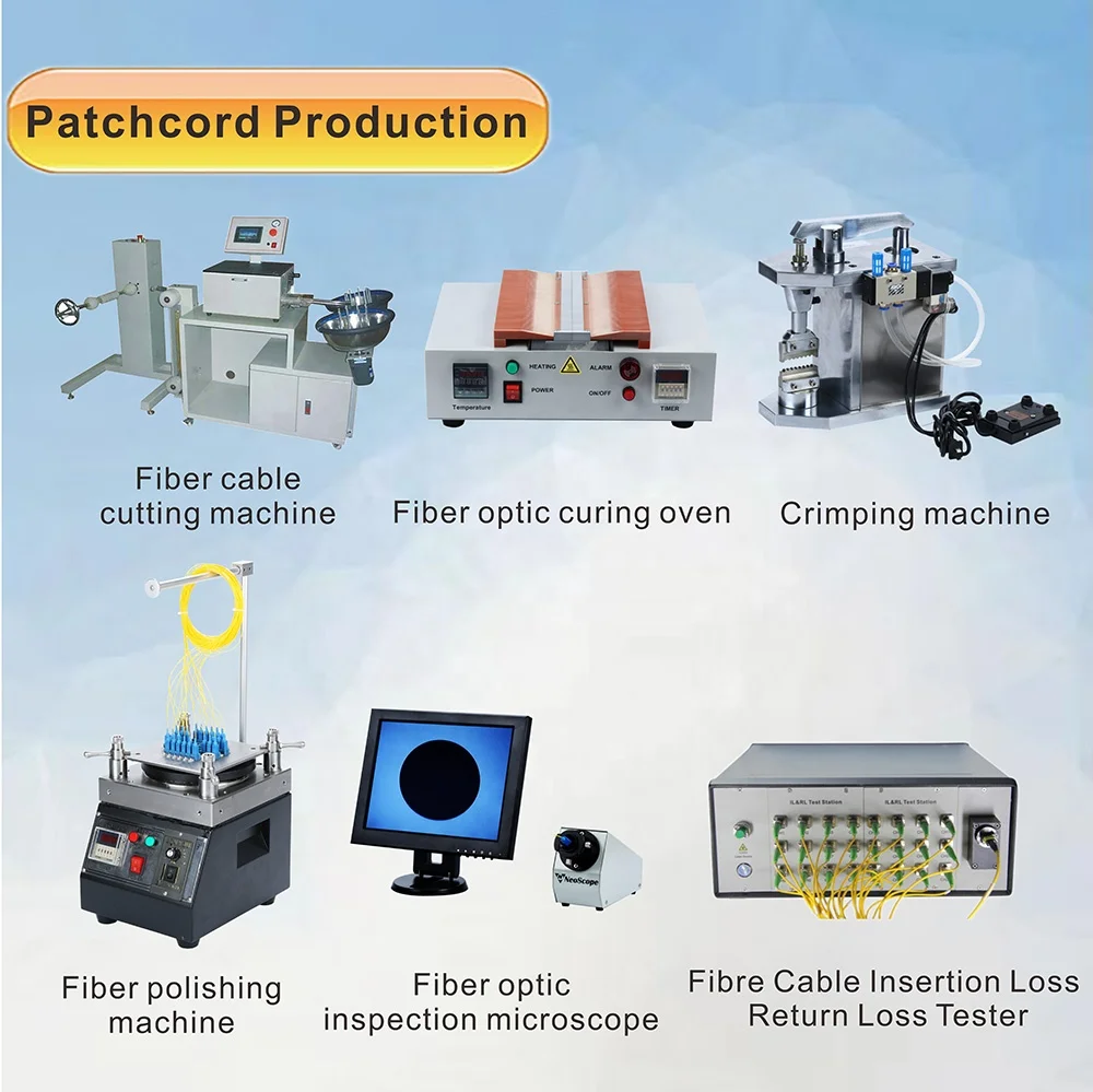Shenzhen fiber pneumatic industrial crimping machine fiber  connector  cable automatic crimping machine