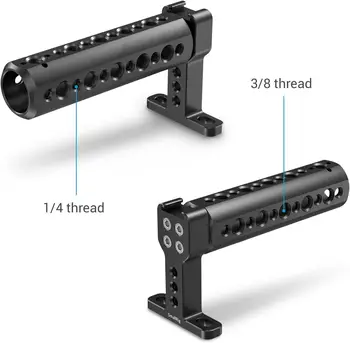 SmallRig Camera Top Handle Grip DSLR Cage Handle with Cold Shoe Mount for Camera Rig - 1638C detail image