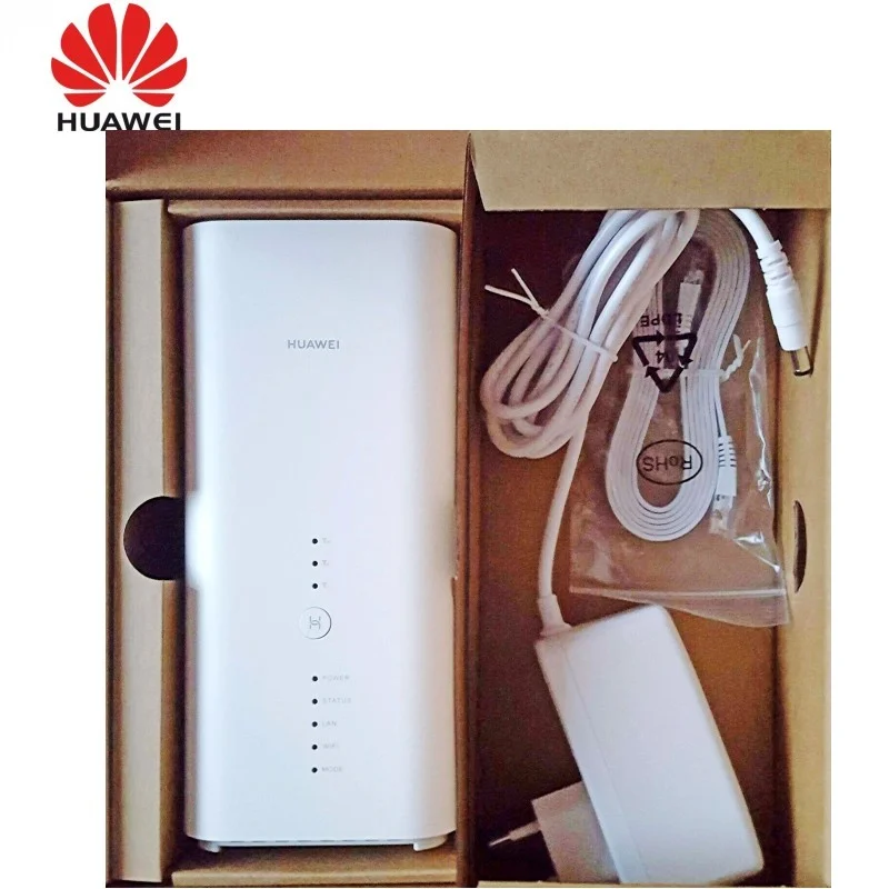 LTE LTE-A Categoría 19 Gigabit WiFi AC 2 x TS9 para antena externa HUAWEI B818-263 Blanco Router 4G 