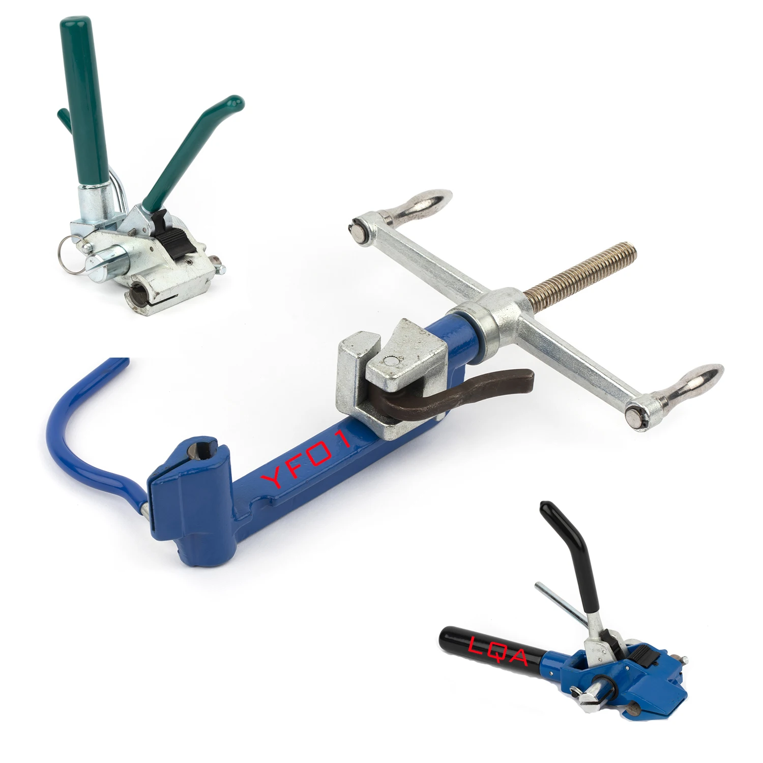 Adjustable Stainless Steel Hand Fastening Tool for Cable Bundles Manual