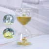 Souris transparente chiot-ambre