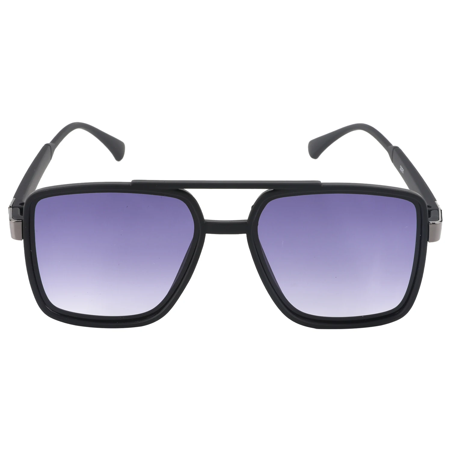 Europe And The United States Men's Retro Double Beam Square Frame