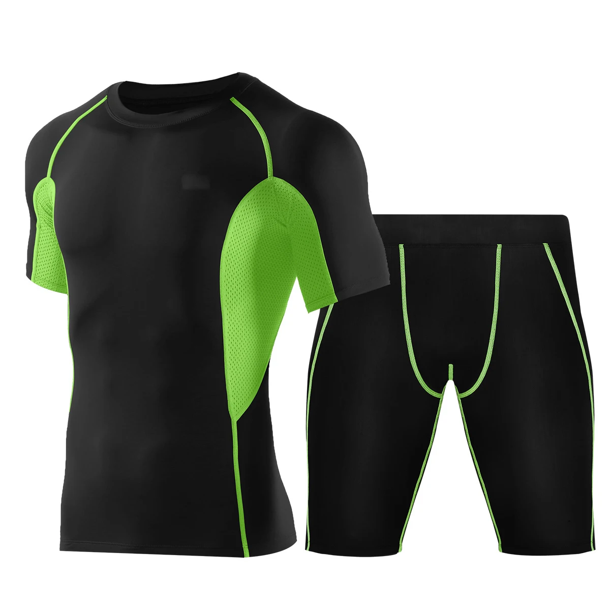 Fitness Clothing Men's Quick Dry Suit Stretch Sports Men's Tights Sportswear Bodysuit Fitness