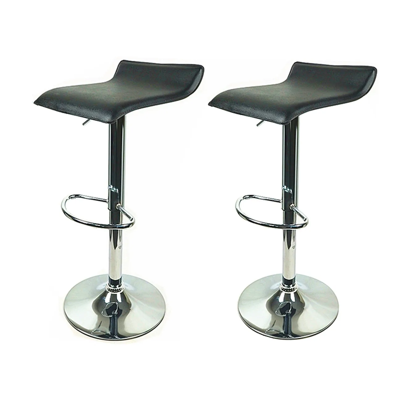 High Quality Cheap Price Promotion Colorful Hard Pvc Bar Stools For Sale Wholesale Swivel Chromed Base Buy Cheap Bar Stools For Sale