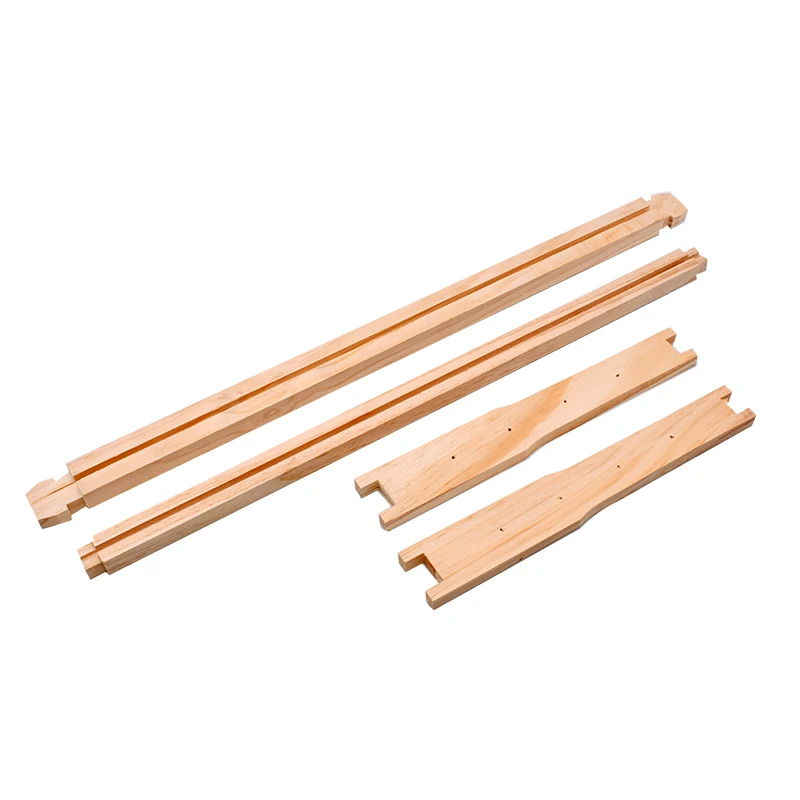 DDP Shipping Apiculture Beekeeping Tools Pine Wood Beehive Frame Deep and Medium Wooden Bee Hive Frame with Bee Space