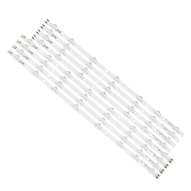 8pcs TV LED Back Light Strips for SAMSUNG 50inch UN50H5303AF UN50H5303AG UN50H5303AH BN96-35206A BN96-35207A LED Light TV Repair