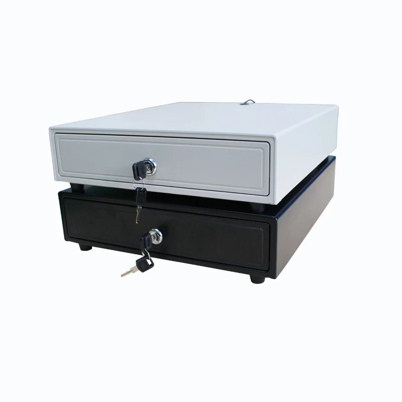 
 Заводская цена, черно-белая система кассовых терминалов, 5 монет, 4 отделения для банкнот, металлический кассовый ящик  