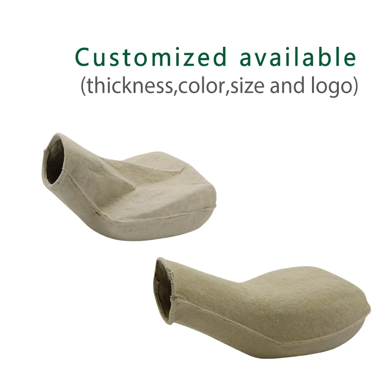 ECO Friendly Biodegradable 900ml Disposable Paper Urinal for Men Male Women Female Pulp Urinal