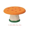 Mesa de setas naranja