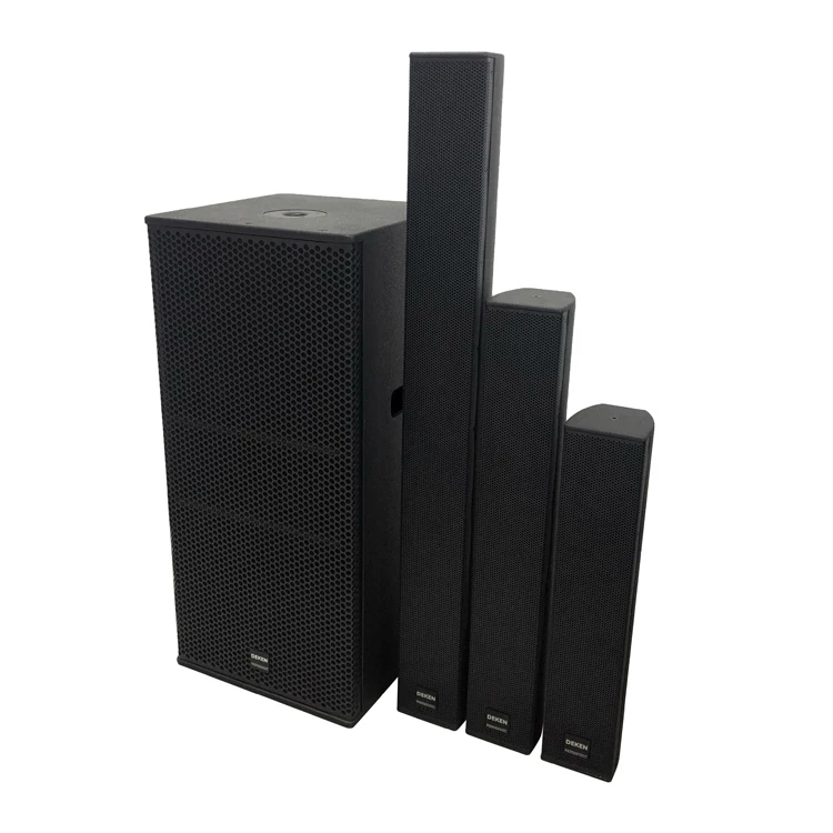 Deken Show Q10 240w Full Range Frequency 2way Mini Line Array Column