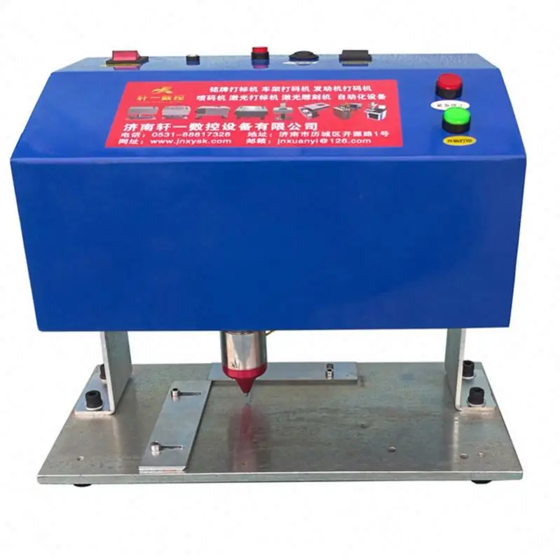 ANDUUK XY/SD-4- 12030 Plate Stainless 16040/16090 Nameplate Sign Serial Number Vin Number Dot Peen Marking Machine