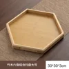 Plaque plate hexagonale de couleur naturelle 30*30*3