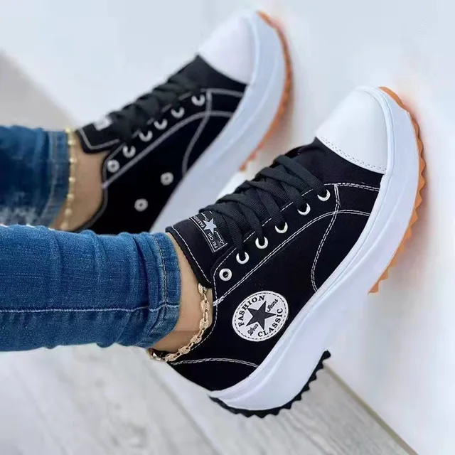 New arrival 2022 comfortable women's sneakers girl ladies flat women sport casual shoes - Image 2