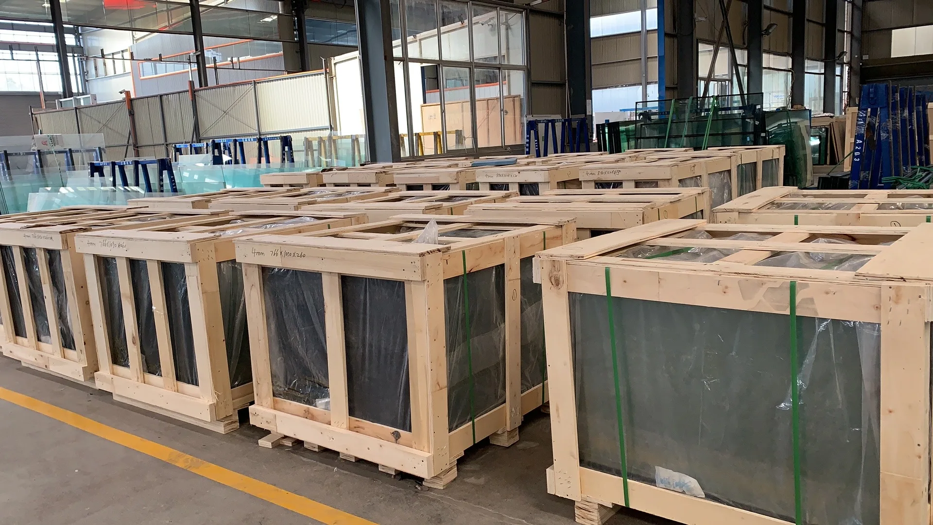 5mm 8mm Thick Toughened Glass 10 Mm 12mm Thick Clear Tempered Glass