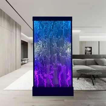 Customized dancing bubble LED high quality acrylic bubble wall, suitable for home decoration