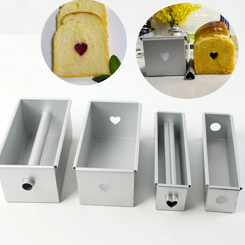 Anodized Aluminum Alloy Bread Loaf Baking Pan Toast Sandwich Bread
