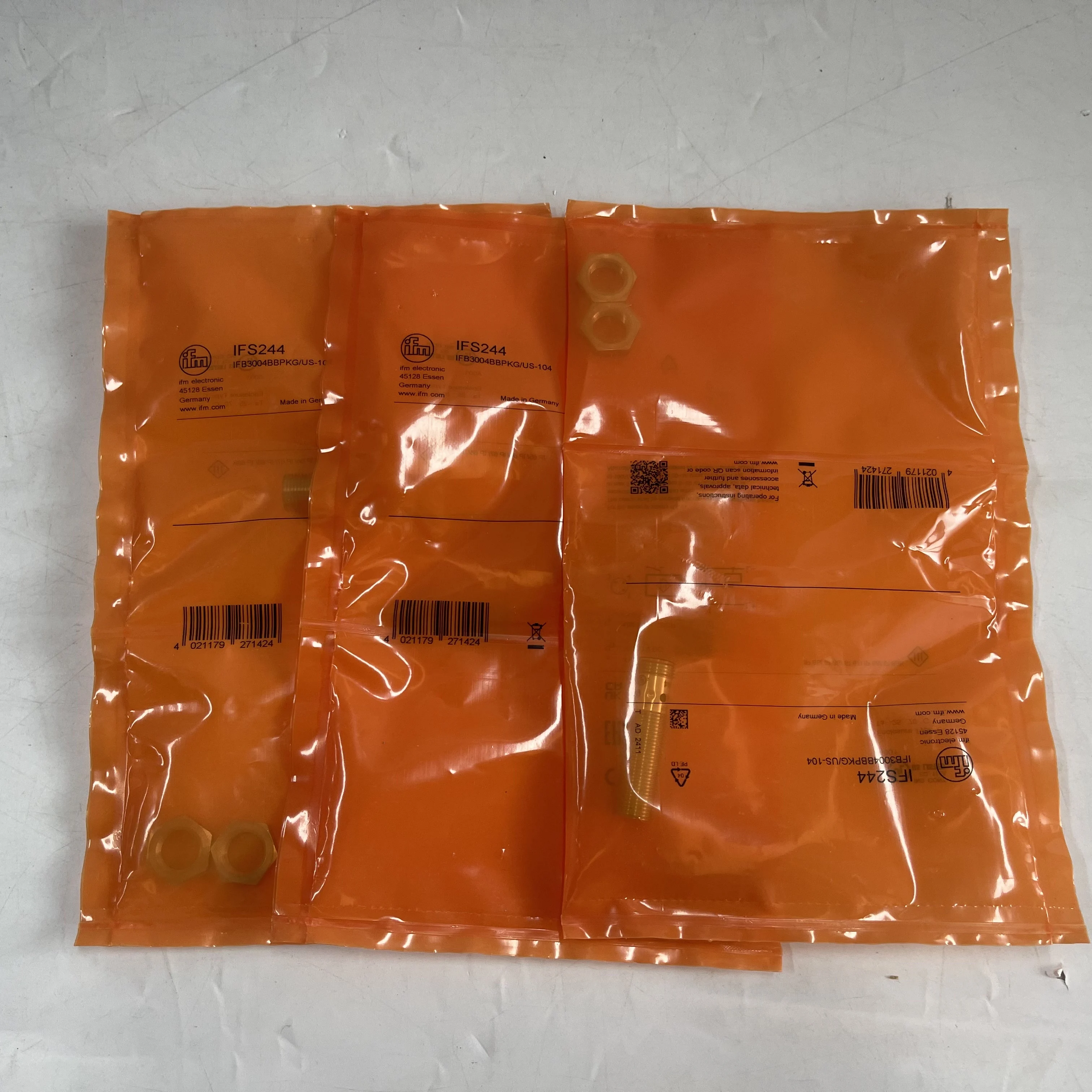 IFM Fluid Connector Check Valve IFS244