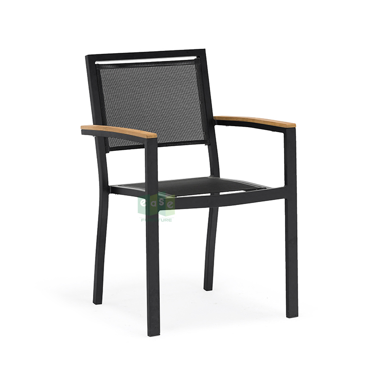 (E1101) Occasional garden coffee dinning arm patio chair outdoor