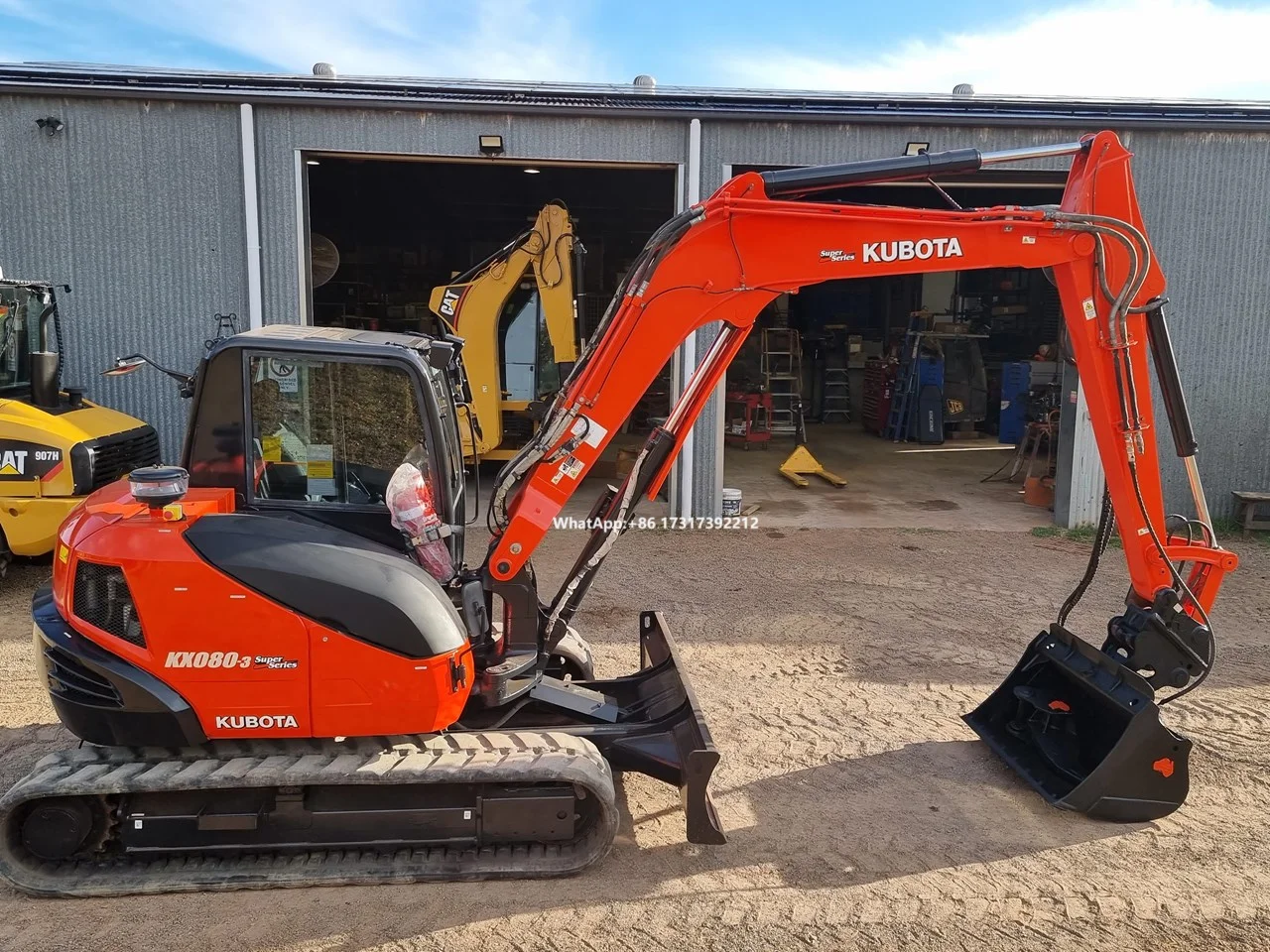 Small Machine Imported From Japan Kubota Kx080-3s  Very Low Price Very Good Quality