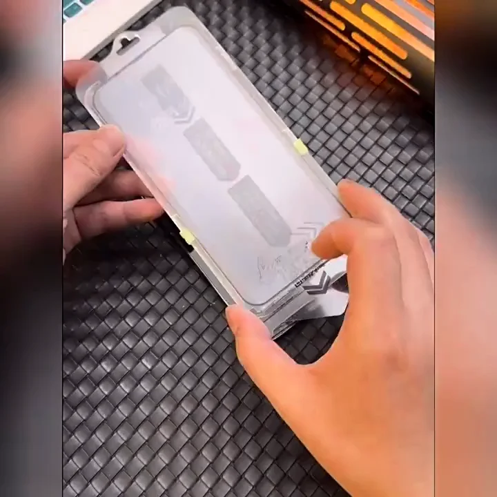 9h Dust Proof Tempered Glass Full Cover Automatic Alignment Screen