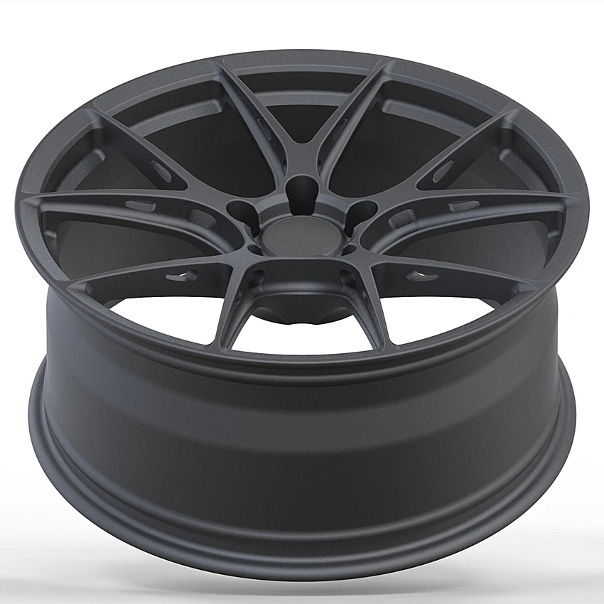 Customized Forged Wheels With Black Lips For R18 R19 R20 R21 R22 5x112 ...