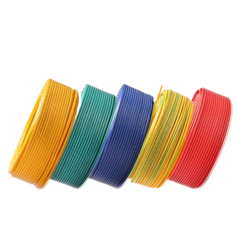 Filo di stoffa isolato in PVC con nucleo di rame per apparecchi, strumenti e apparecchiature di telecomunicazione