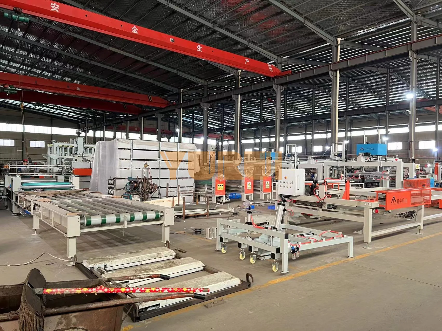 Полностью Автоматическая установка для производства Цементных панелей