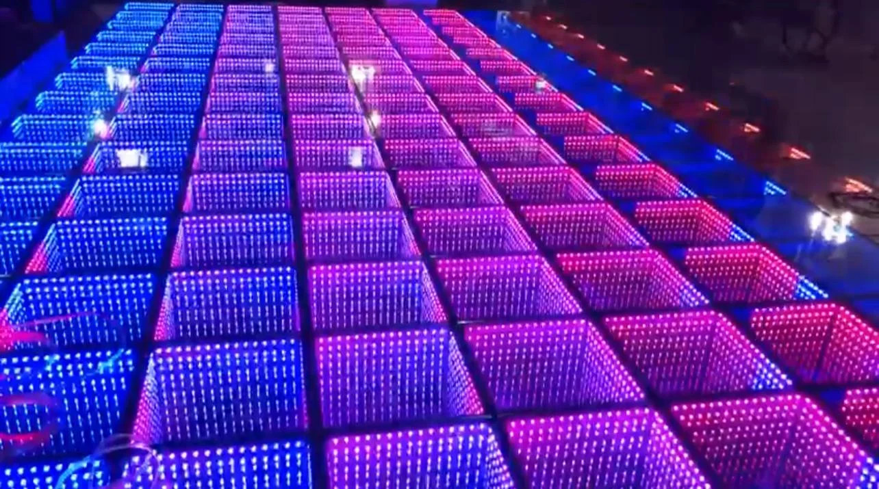 Botai Led Dance Floor Wedding Portable 3d Interactive Piste De Danse