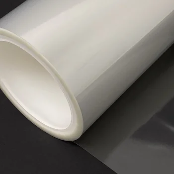 Silicone adhesive no residue Pet transparent base material protective film