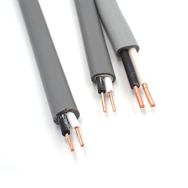 VVFケーブル1.6mm 3コアグレー600Vケーブル (PSEマーク付き) PVC絶縁