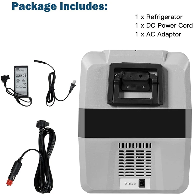 Мини-холодильник HOMFUL для автомобиля, портативный холодильник для кемпинга, рыбалки, вождения, путешествий, на открытом воздухе