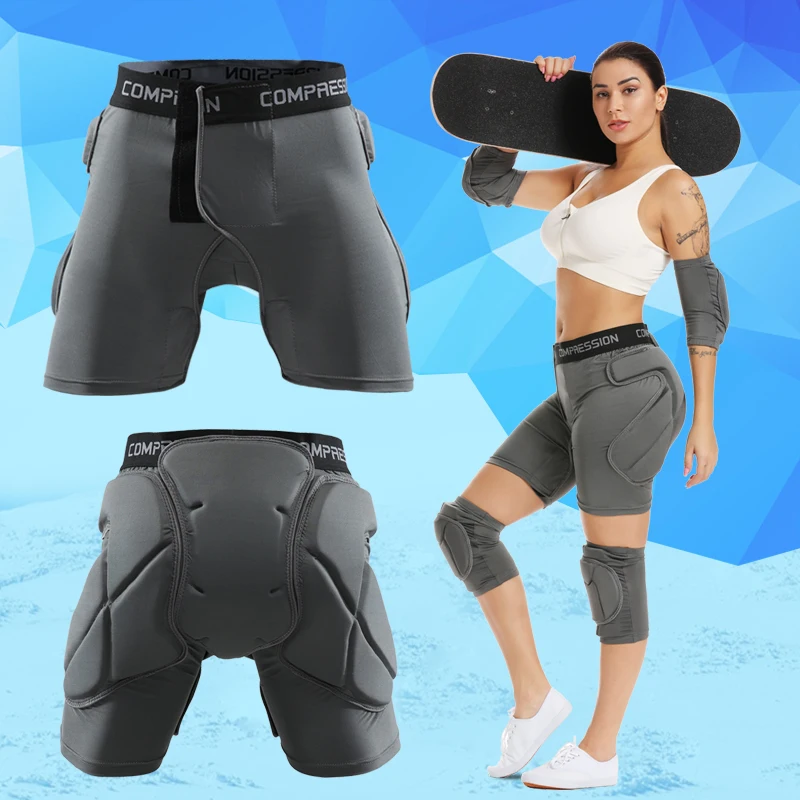 Bodyprox Protective Padded Shorts for Snowboard,Skate and Ski 