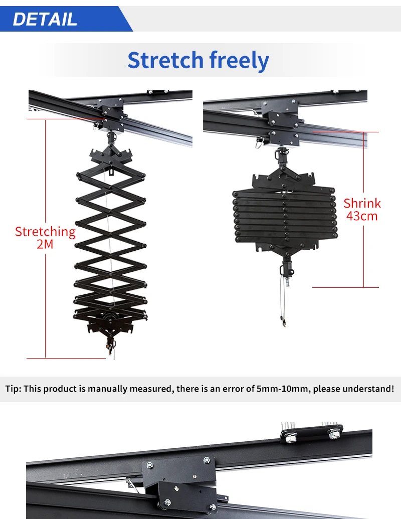 3M Pantograph Kit for Studio Ceiling Rail System - Ideal for Softbox ...