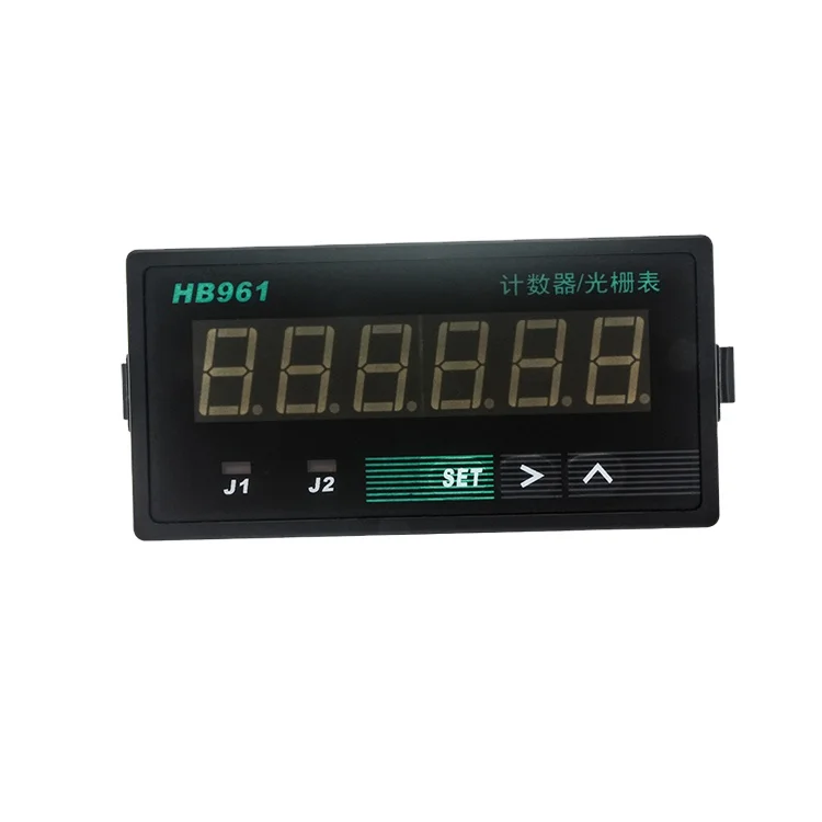HB961 6 Digit Led Counter Grating Encoder Display Pulse Counter Meter