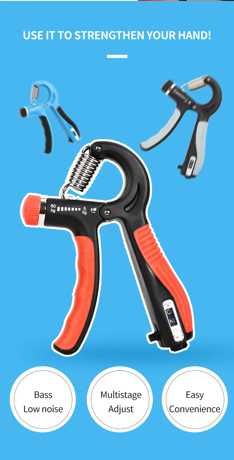 Wholesale Gym Fitness Adjustable Hand Grippers Training Use Hand