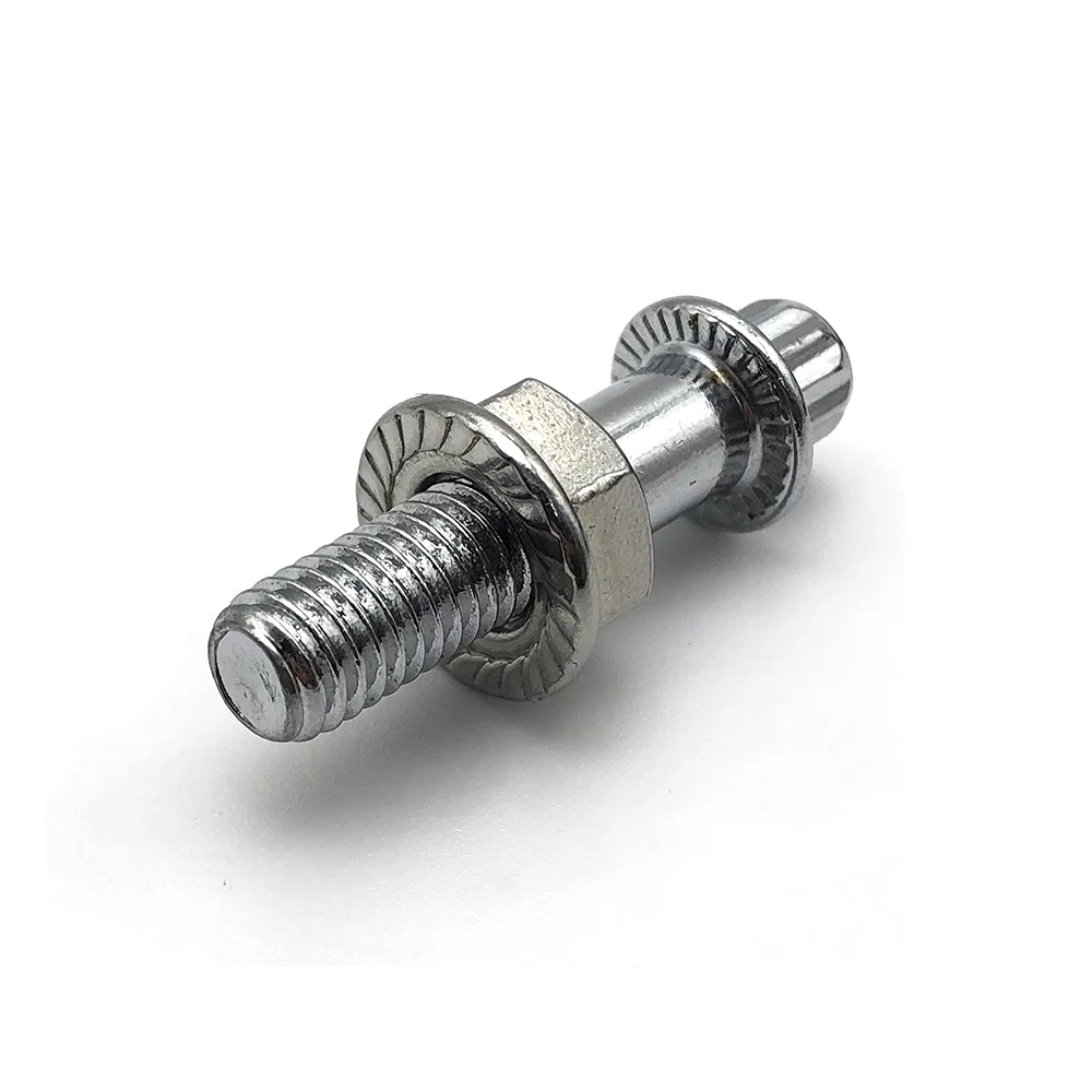 Flange Bolt Gr5 Titanium Hex Flange Nut 8Mm M4 M6 M7 M7X32 Titanium Bolt M8 12 Point Flange Bolt and Nut