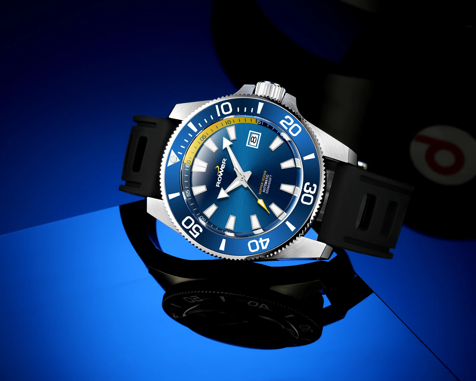 Luxury Sapphire Glass Watch 50ATM Dive Watches Men Business Automatic watch