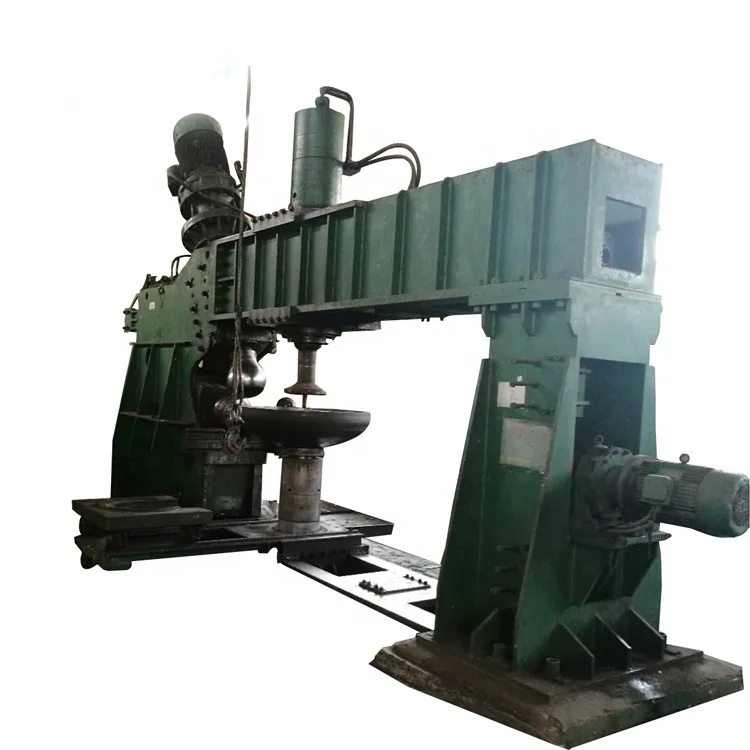 Support Various Metals Boldrini Flanging Machine Steel Vessel Head Making Machine Dished Head Pressing and Flanging Equipment