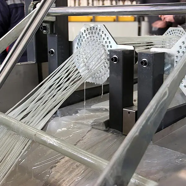 Customizable Production equipment fiberglass rebar production line for