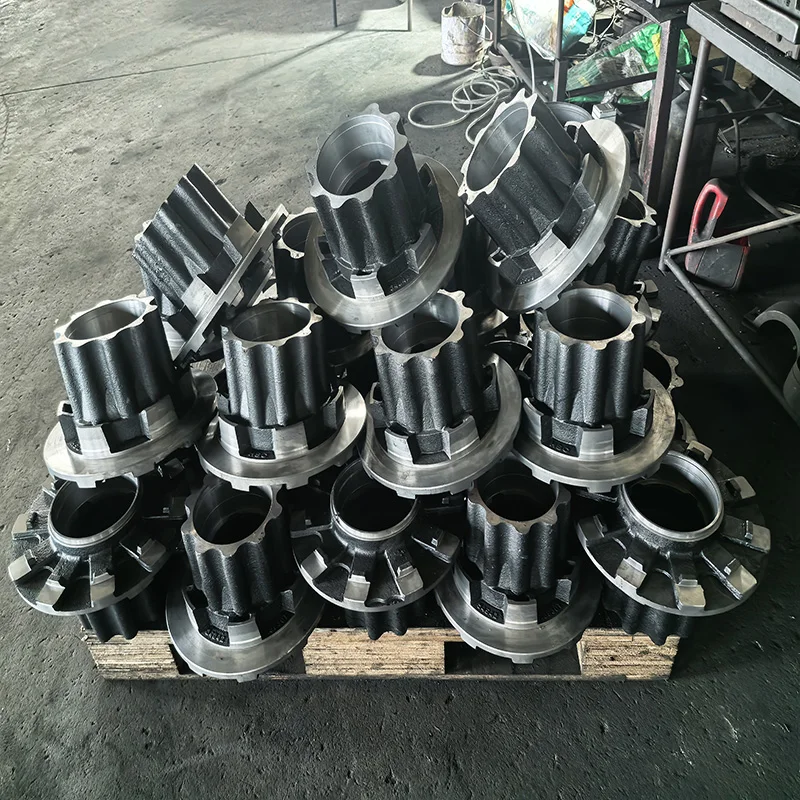 Custom Qt450 Serpentine Engine Brackets Iron Casting Services