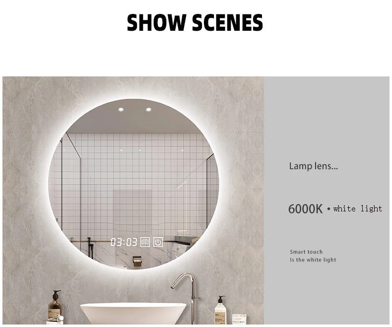 Modern LED Bathroom Mirrors - Smart, Frameless, and Bright