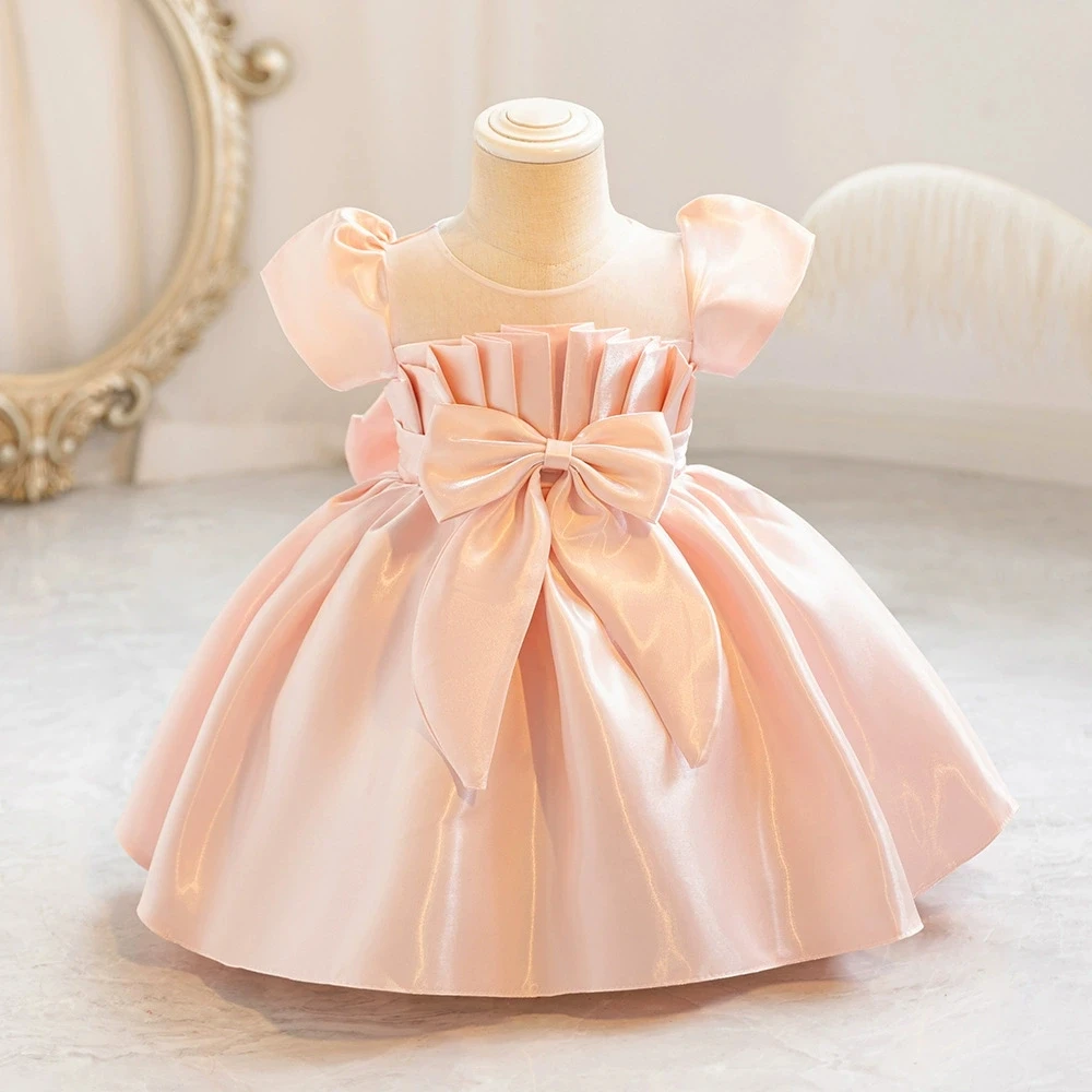 Cute Korean Style Flower Girl Dress For Birthday Parties Odm