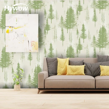 Modern Tree Style Cheap Papel Tapiz Wall Paper