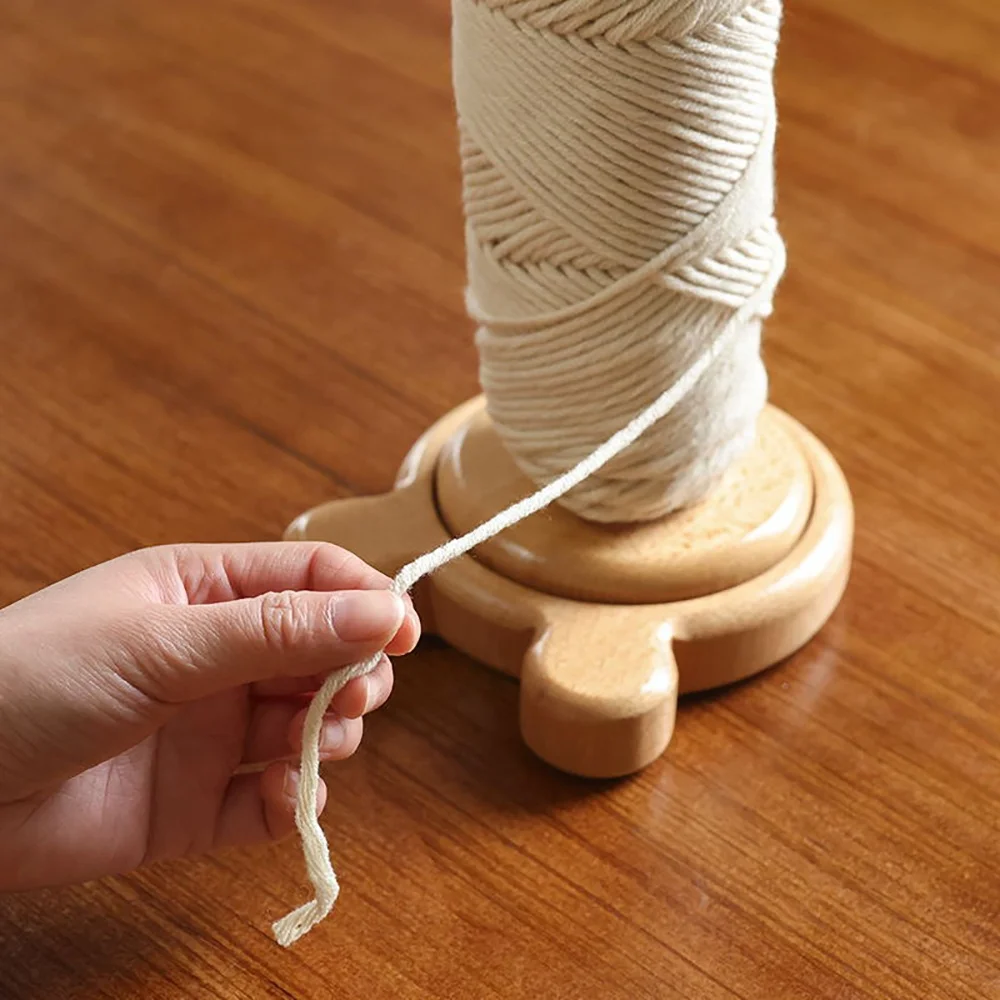 lotus yarns beech wood yarn dispenser,ball