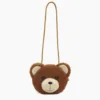 Crossbody di piccole dimensioni-orso bruno